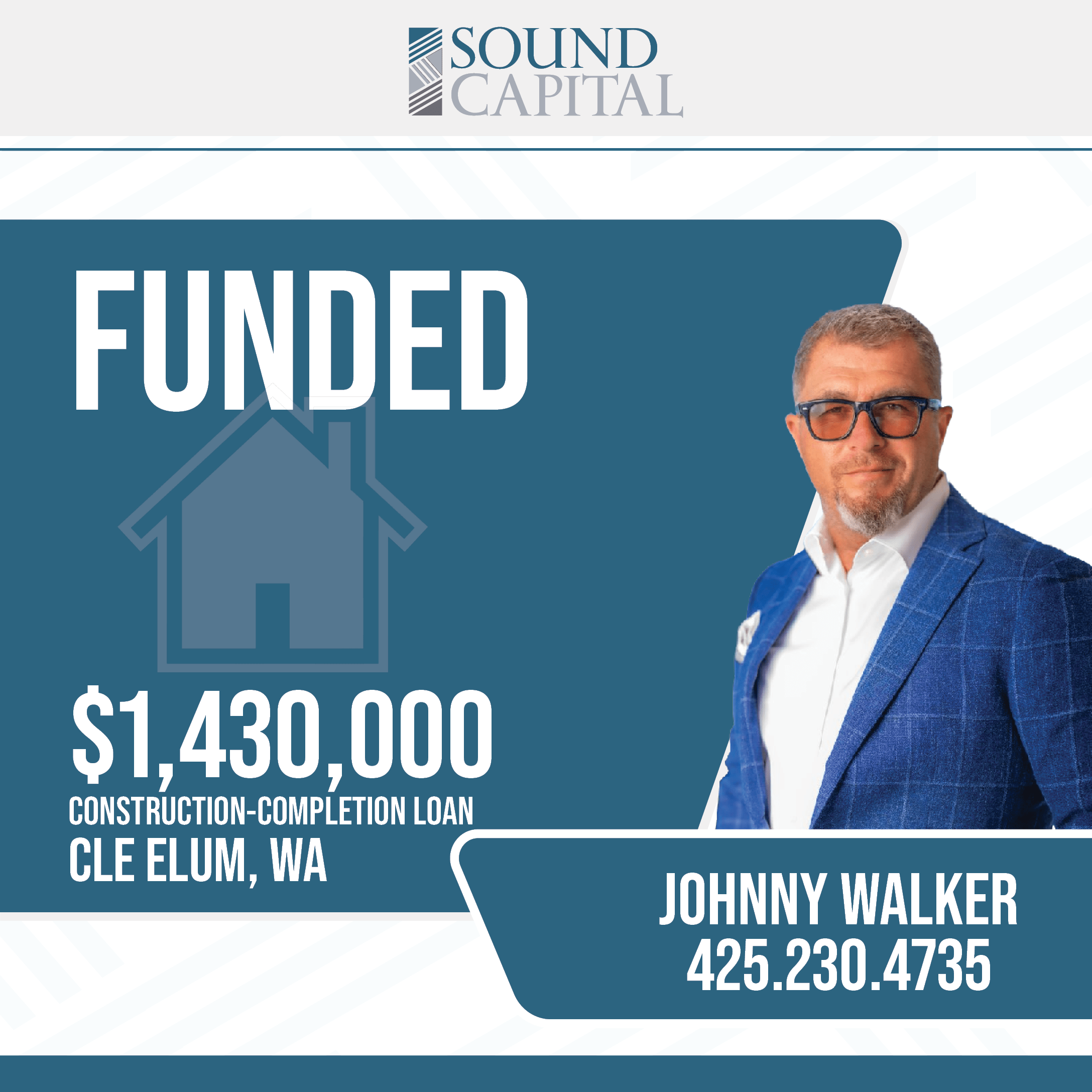 Construction Completion Loan, Cle Elum, WA Sound Capital Loans LLC